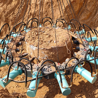 1470 kg Grabenmaschine Silent Hydraulic Rock Pile Hammer für Baustoffgeschäfte