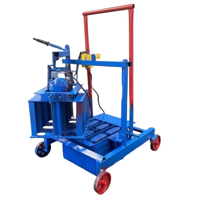 3500 kg Gewicht 2-45 Kleines Handwerk Beton-Zement-Block Ziegelmachmaschine In Uganda