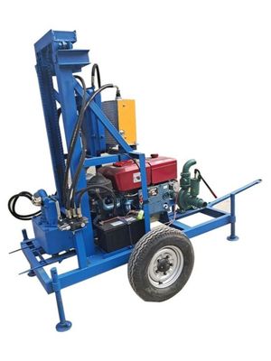 Maschine zur Bohrung von Wasserbohrbohrungen aus Stahl für 100 m 150 m 200 m 300 m