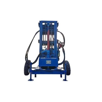 Kompakte Diesel-Elektrowasserbohrmaschine für 200 m Bohr- und Rigging