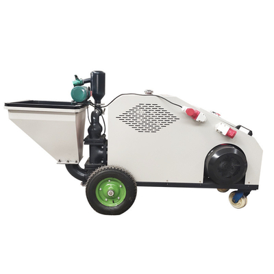 4kw Motor Power Modular House Zement Plasting Sprayer mit Stucco Putty Sprühen Hopper