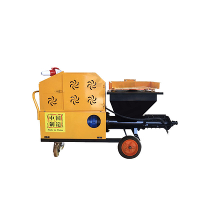 4kw Motor Power Modular House Zement Plasting Sprayer mit Stucco Putty Sprühen Hopper