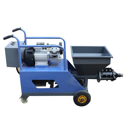4 kW Motorkraft Diesel-Zement-Mörtel-Sprühmaschine zum Verputzen 1,52*0,68*0.95
