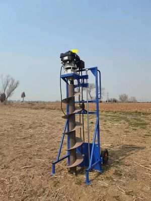Portable Hole Auger Bohrmaschine Bohrlänge 0,5-2,5 m Max. Drehmoment Null