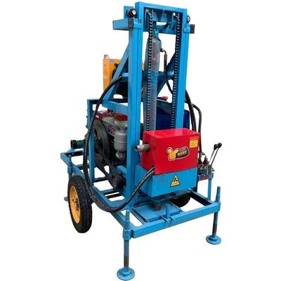 Elektromotor 550 KG Lastwagen Wasserbohrgerät mit 300 m Bohrtiefe