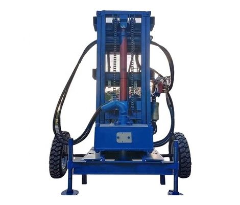 Elektromotor 550 KG Lastwagen Wasserbohrgerät mit 300 m Bohrtiefe