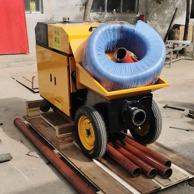Chinesische Mini Sekundärstruktur Kolonnen Dieselpumpe Betonpumpe mit Produktivität 8M3/h