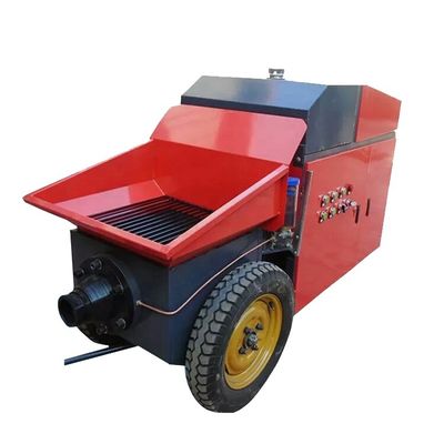 Chinesische Mini Sekundärstruktur Kolonnen Dieselpumpe Betonpumpe mit Produktivität 8M3/h