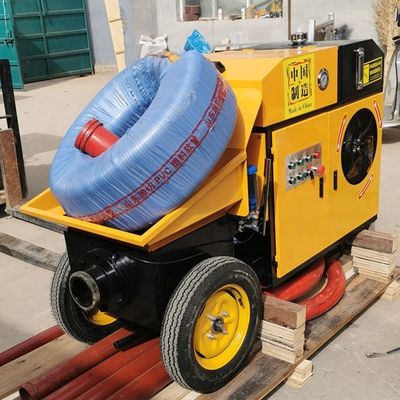 Chinesische Mini Sekundärstruktur Kolonnen Dieselpumpe Betonpumpe mit Produktivität 8M3/h