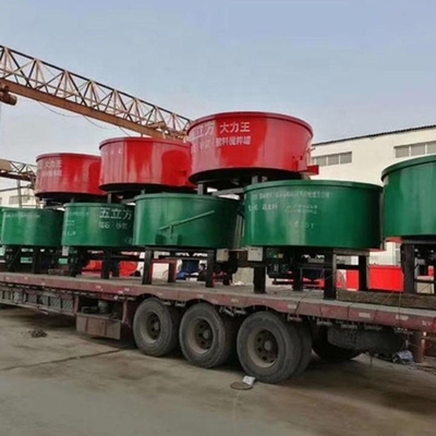 Bauarbeiten 10m3 Hydraulischer Betonmischbehälter mit Drehgeschwindigkeit von 8r/min