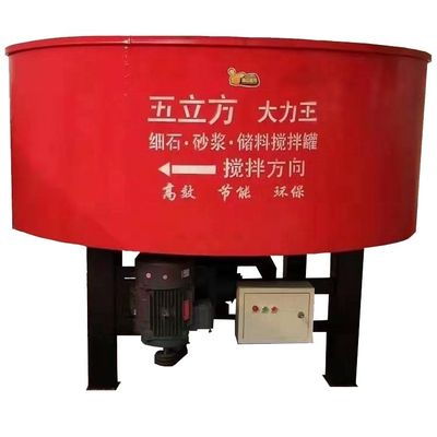 7.0mm Trommeldicke Vertikalstand Betonmischer für Kundenprojekte