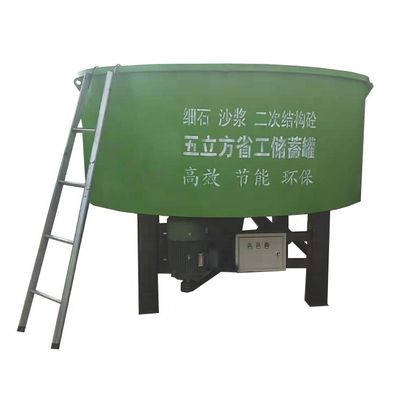 7.0mm Trommeldicke Vertikalstand Betonmischer für Kundenprojekte