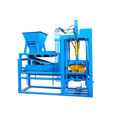 Kleine Ziegelmaschine für die mobile Blockproduktion Ziegelgröße 400*120*200 mm