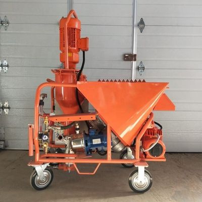 20m Rohrwand Zement Spray Gipspumpe Mörtel Spraymaschine hohe Betriebseffizienz