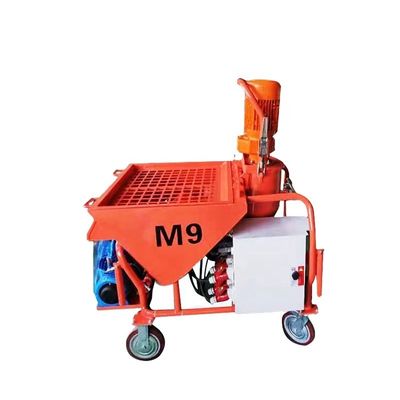 200 kg Kapazität Wandbeton-Zement-Spray-Gipsmaschine mit 15M vertikaler Entfernung