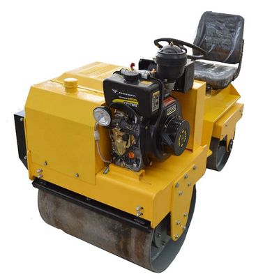 Kleine Straße 0,3 Tonnen Mini-Hand-Vibrations-Roller-Verdichter mit 580 mm Trommeldurchmesser