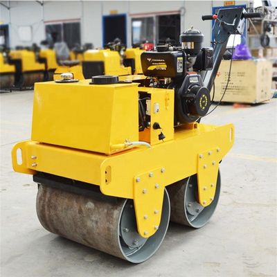 Kleine Straße 0,3 Tonnen Mini-Hand-Vibrations-Roller-Verdichter mit 580 mm Trommeldurchmesser