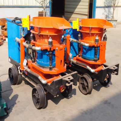 Orange Beton Spray Gunit Schussbetonmaschine Betriebsluftdruck 0,2-0,4MPa
