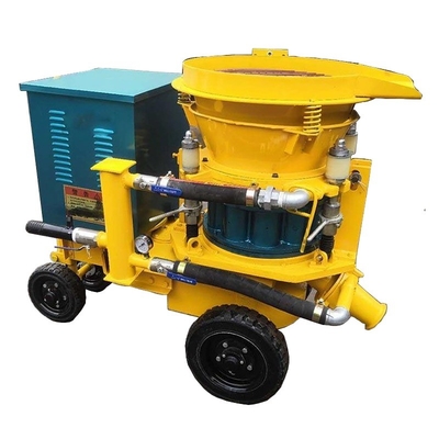 Orange Beton Spray Gunit Schussbetonmaschine Betriebsluftdruck 0,2-0,4MPa