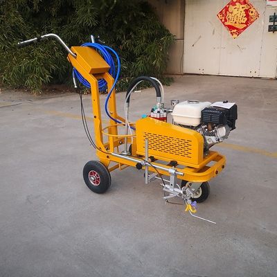 Maschine zur Markierung von Parkflächen auf Asphaltpflaster mit Handdruck mit Ein-/Doppelsprühpistole