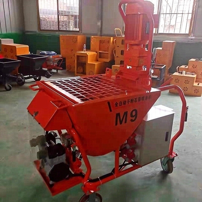 Max. Vertikaler Förderweg 15M Mini-Gips-Render-Auto-Mörtel-Sprühmaschine