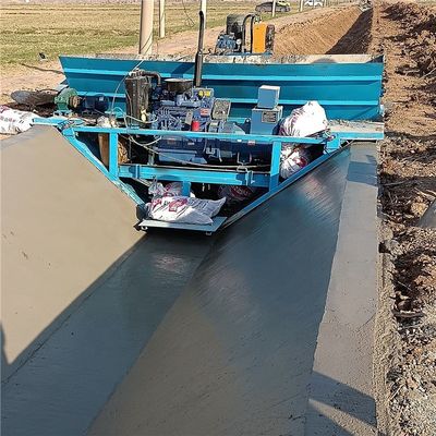 Straßenkürbel Graben Schulter Pflastern Beton Schiebeform Pflastern Fassungsmaschine für den Betrieb