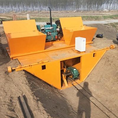 Maschine zur Beschichtung von Betonkanälen in U-Form für Bau- und Landwirtschaftsgraben