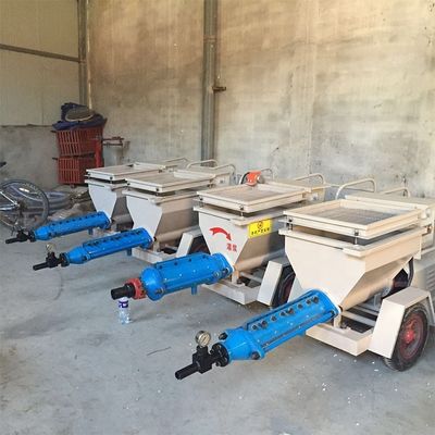 Einfache Wartung 1000m2 pro 8 Stunden Mehrfunktions-Plunger-Mörtel-Zement-Gips-Sprühmaschine