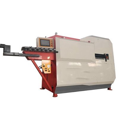2kW Motorleistung Edelstahl-Eisenstahl Bender Cutter Cnc 2d Draht Stirrup Biegen Maschine