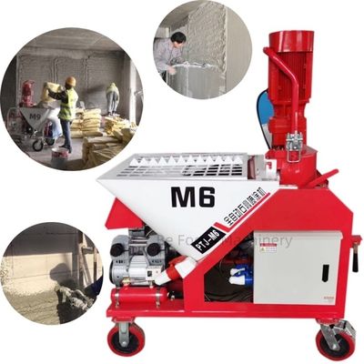 Anwendbare Materialien Gips-M6 Mörtel-Sprühmaschine für die Betonmasse-Sprühmaschine