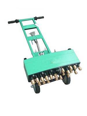 Leichtgewicht Pneumatische 7-köpfige Raubmaschine für Beton-Pflaster Schieferbreite 240 mm