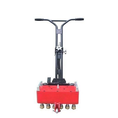 Leichtgewicht Pneumatische 7-köpfige Raubmaschine für Beton-Pflaster Schieferbreite 240 mm