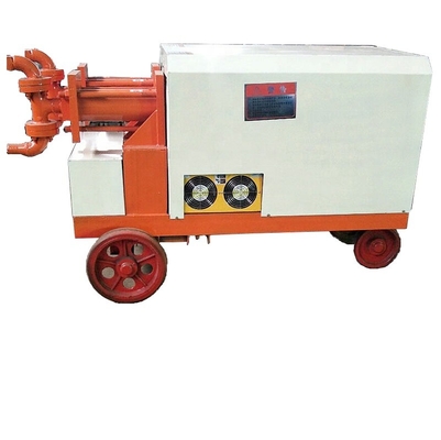 380V/220V Kleine hydraulische Doppelkolbenbetonpumpe für feuerfeste Füllmaschinen