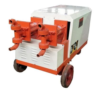 380V/220V Kleine hydraulische Doppelkolbenbetonpumpe für feuerfeste Füllmaschinen