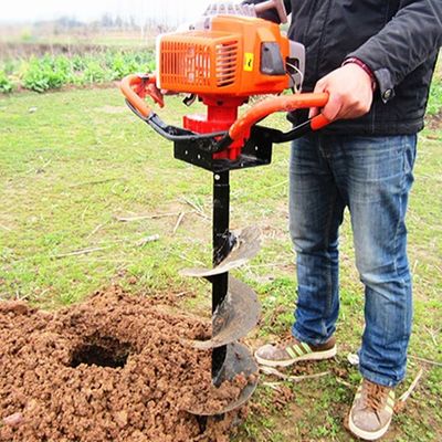 Anpflanzung von einfachen Erdspulen für die Bodengrabung Max. Bohrtiefe 50-150cm