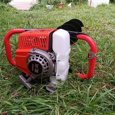 Kompakte Handbohrmaschine perfekt für Bodengräber und mehr Bohrmaschine Bohrdurchmesser 7-80cm