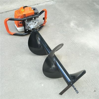 Hochgräberleistung Kleinbauwerkzeuge für Gartengräber Benzin-Erd-Augger-Bohrbohrer 7-80cm