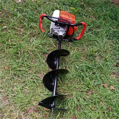 Hochgräberleistung Kleinbauwerkzeuge für Gartengräber Benzin-Erd-Augger-Bohrbohrer 7-80cm