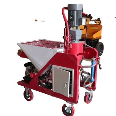 Wandputzmaschine Kleine multifunktionale Mörtelsprühmaschine mit 200 kg Einheitsgewicht