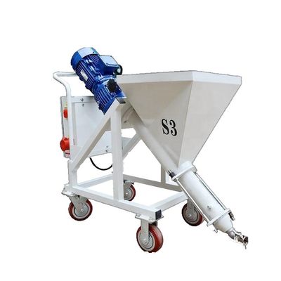 50L Hopper Kapazität Hydraulische Wand-Stuck-Plastermaschine für 60M Förderstrecke