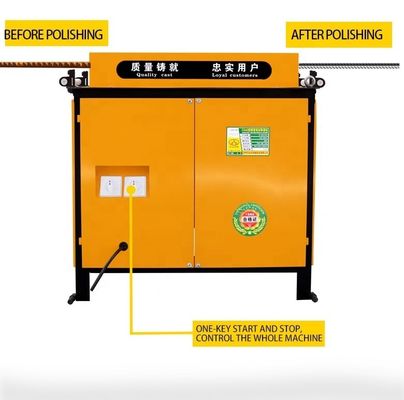 Elektrische Stahlkonstruktionspoliermaschine mit Rollenförderblasterkonstruktion