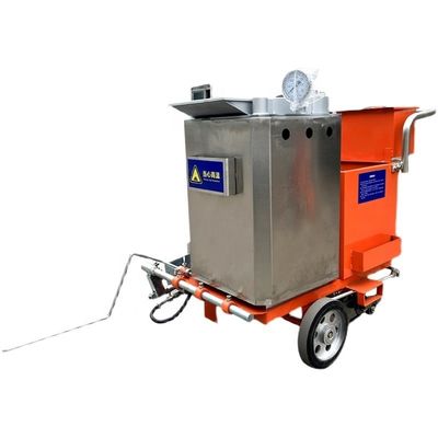 Selbstfahrende Straßenmarkierungsmaschine mit kalten Lackierleitungen und Gasleitungsmotor