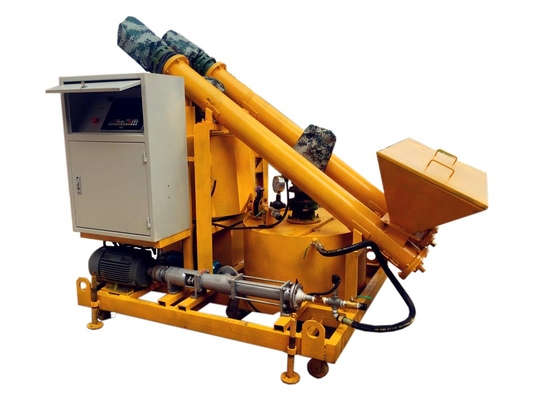 Verputzung Get Gipspulvermaschine Diesel Mobilbetonpumpe mit Mischer 2500 kg