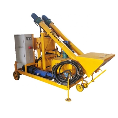 Verputzung Get Gipspulvermaschine Diesel Mobilbetonpumpe mit Mischer 2500 kg