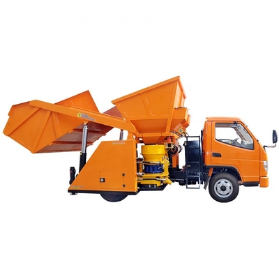 Lastwagenbetonbesprühmaschine für Hangtunnel 380v Spannung 6900x2900x2750mm