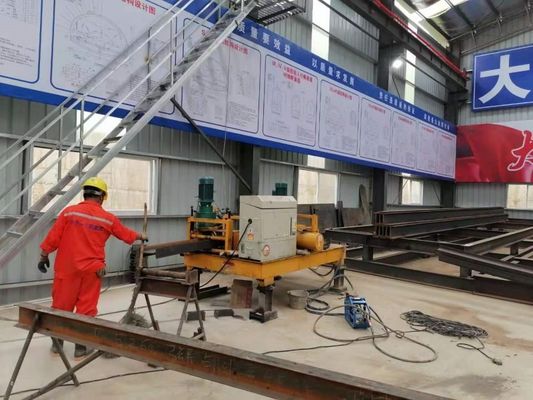 Bauprojekte Automatische H-Strahl-Stahlstange-Bender Hydraulische Kaltbiege-Maschine