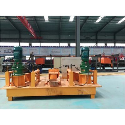 Genauigkeit Schwerlast-automatische Druck-H-Strahlbiegmaschine für I-Strahlprofil