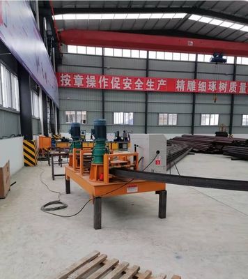 Kohlenstoffstahl elektrische hydraulische CNC-Roller-Bogemaschine für Schwerlastrohrbogen