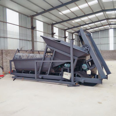 Mobile Silica Sandmaschine mit 1800 KG Erztyp Trommelbildschirm und kundenspezifischem Design