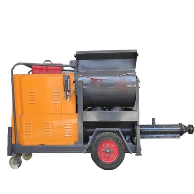 Einfache Wartung Großpartikel Beton-Mobilmixer mit Betonpumpe